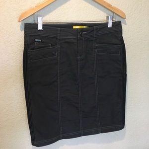 LOLE denim & stretch skirt